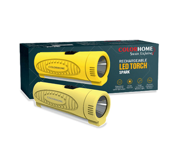 LED Rechargeable Torch Edgelit "Spark"