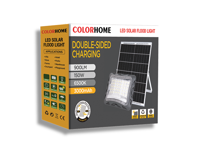 LED Solar Flood Light 150W