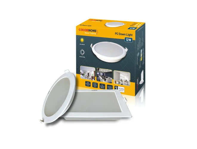 LED Hybrid PC Downlight / Tri-CCT Downlight – Colorhomelighting