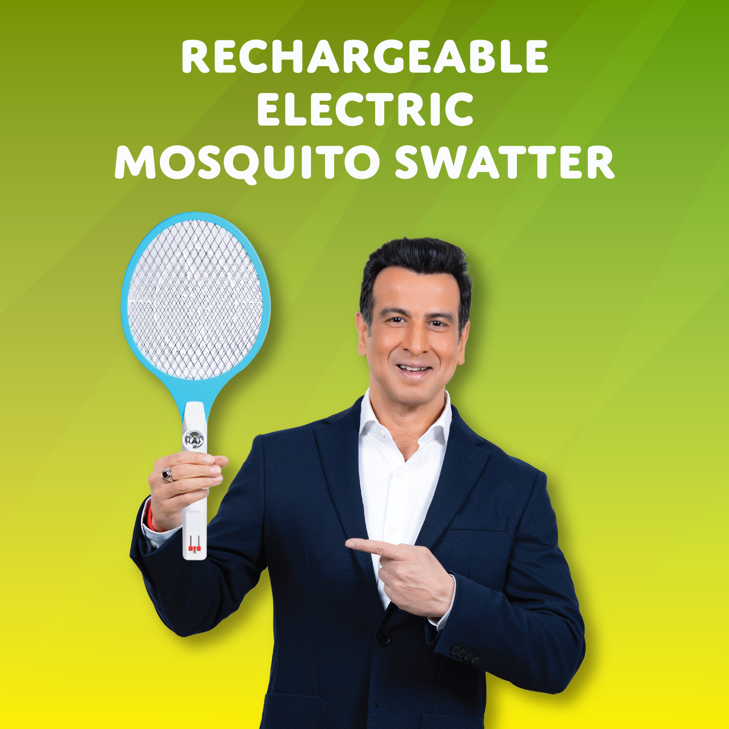 Rechargeable Electric Mosquito Swatter