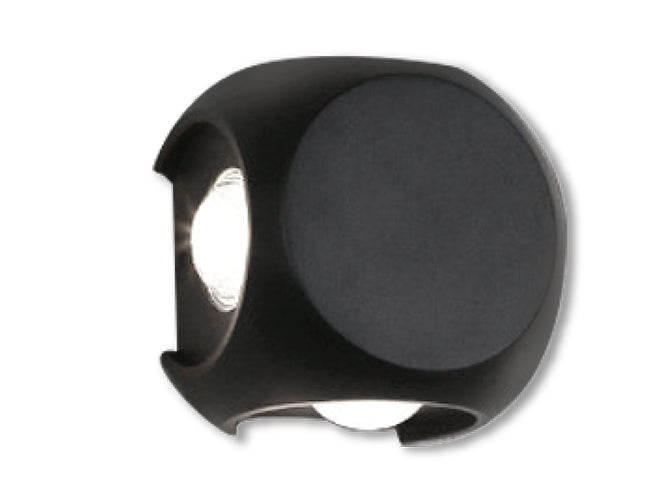 LED Plastic Wall Light Square 4X1W